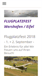Mobile Screenshot of flugtag-wershofen.de